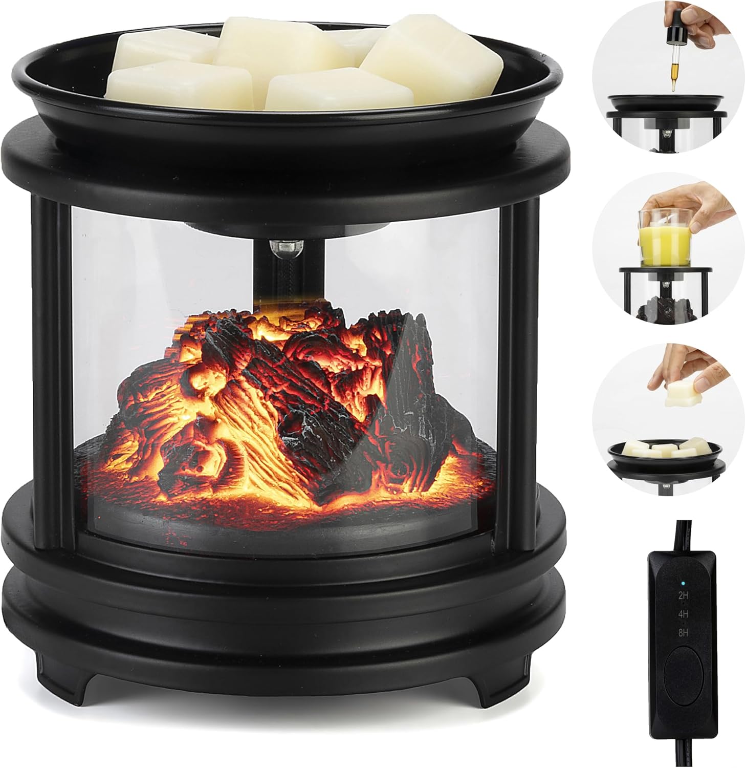 MOAFINA 3-in-1 Wax Melt Warmer with Timer