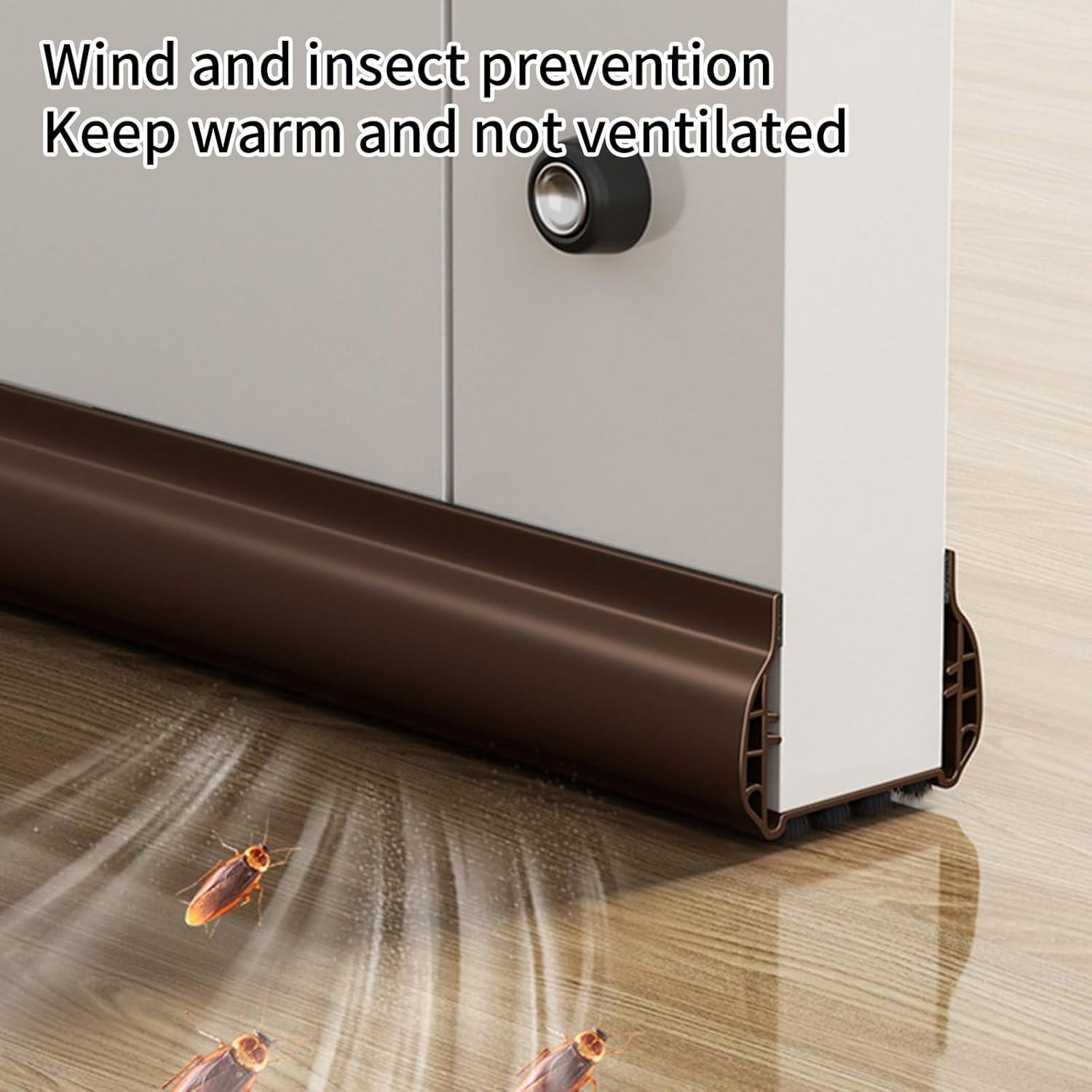 NUEAYMS Door Draft Seal Stopper for Noise and Temperature Control