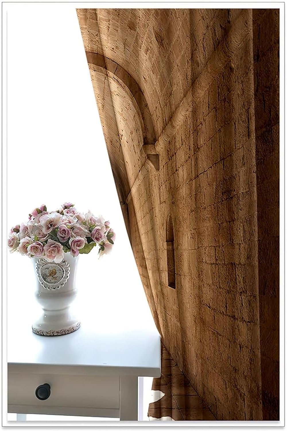 Homxi 2 Panel Blackout Curtains Set 2 x 42W x 96H in