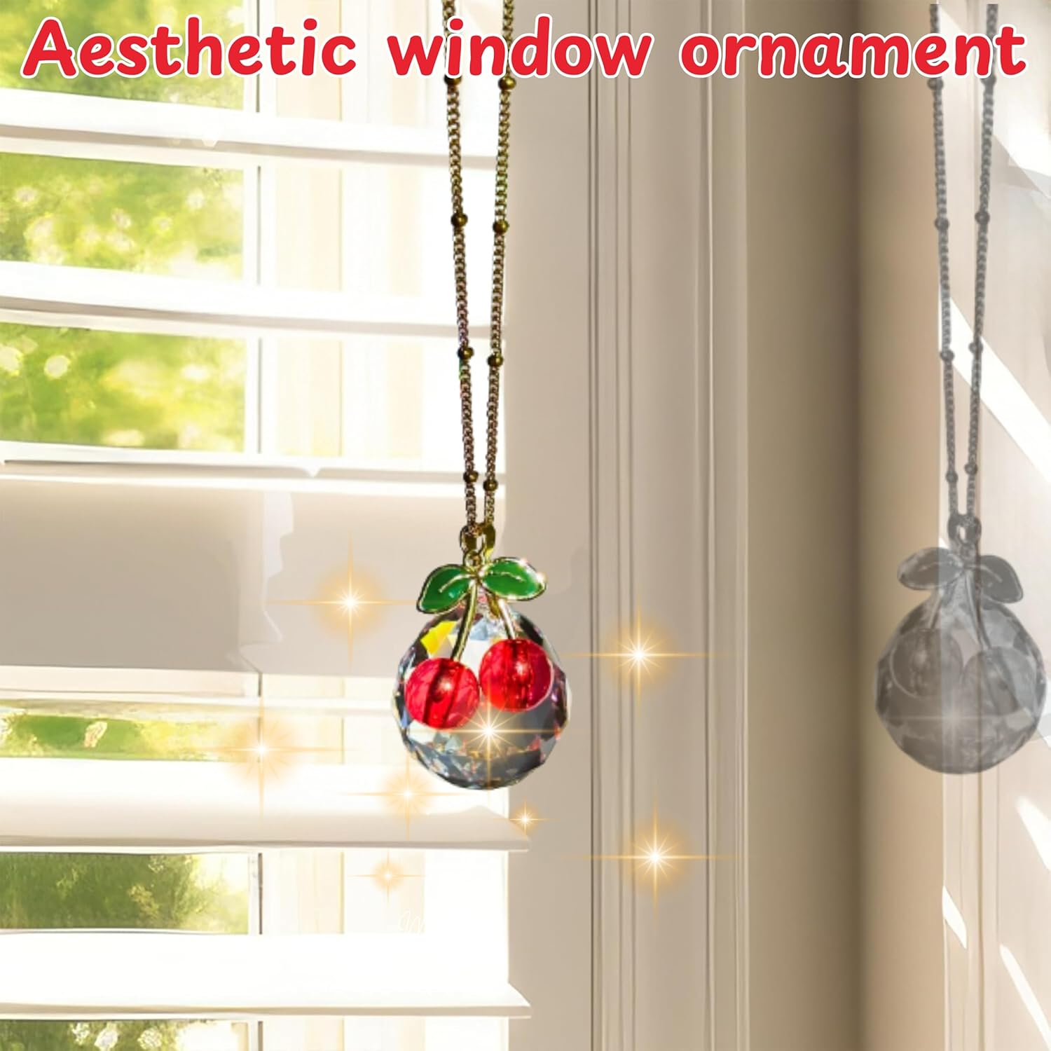 Cute Cherry Rear View Mirror Accessories
