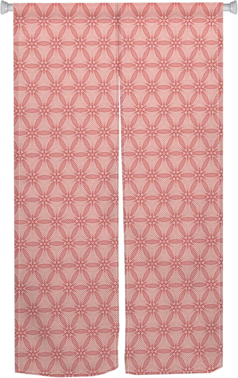 Blooming Flowers Door Tapestry Japanese Noren Curtain 34x60