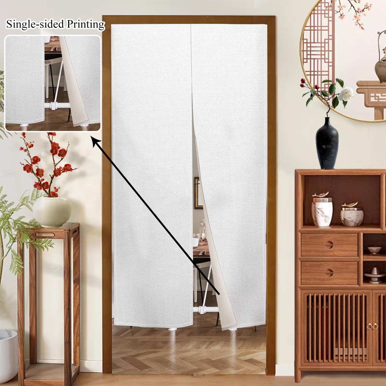 Japanese Door Curtain for Privacy and Decor
