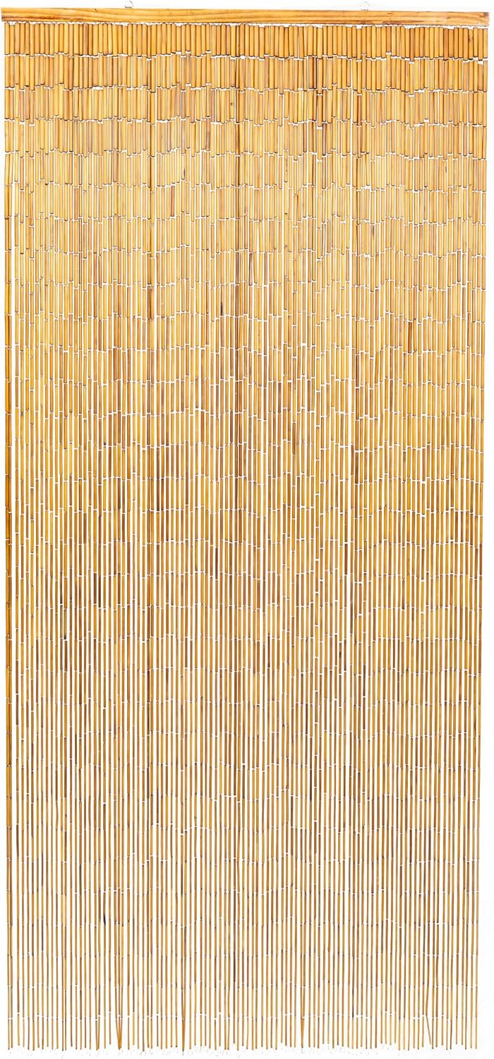 Handmade Bamboo Curtain 36x79 Inch Door Divider