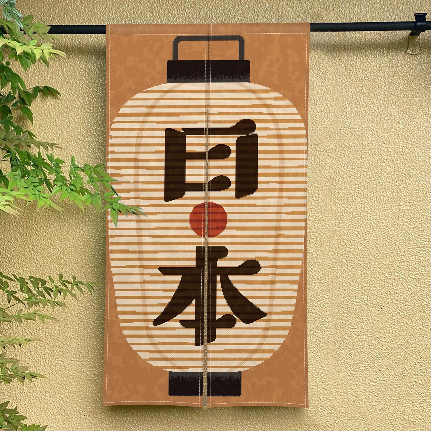 Traditional Japanese Noren Door Curtain Panel 34x60