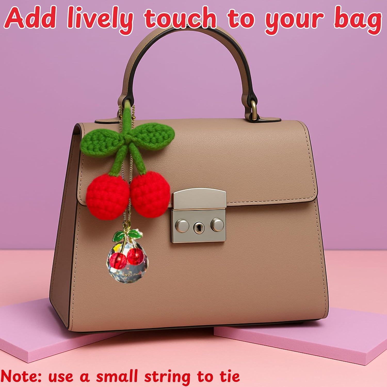 Cute Cherry Rear View Mirror Accessories