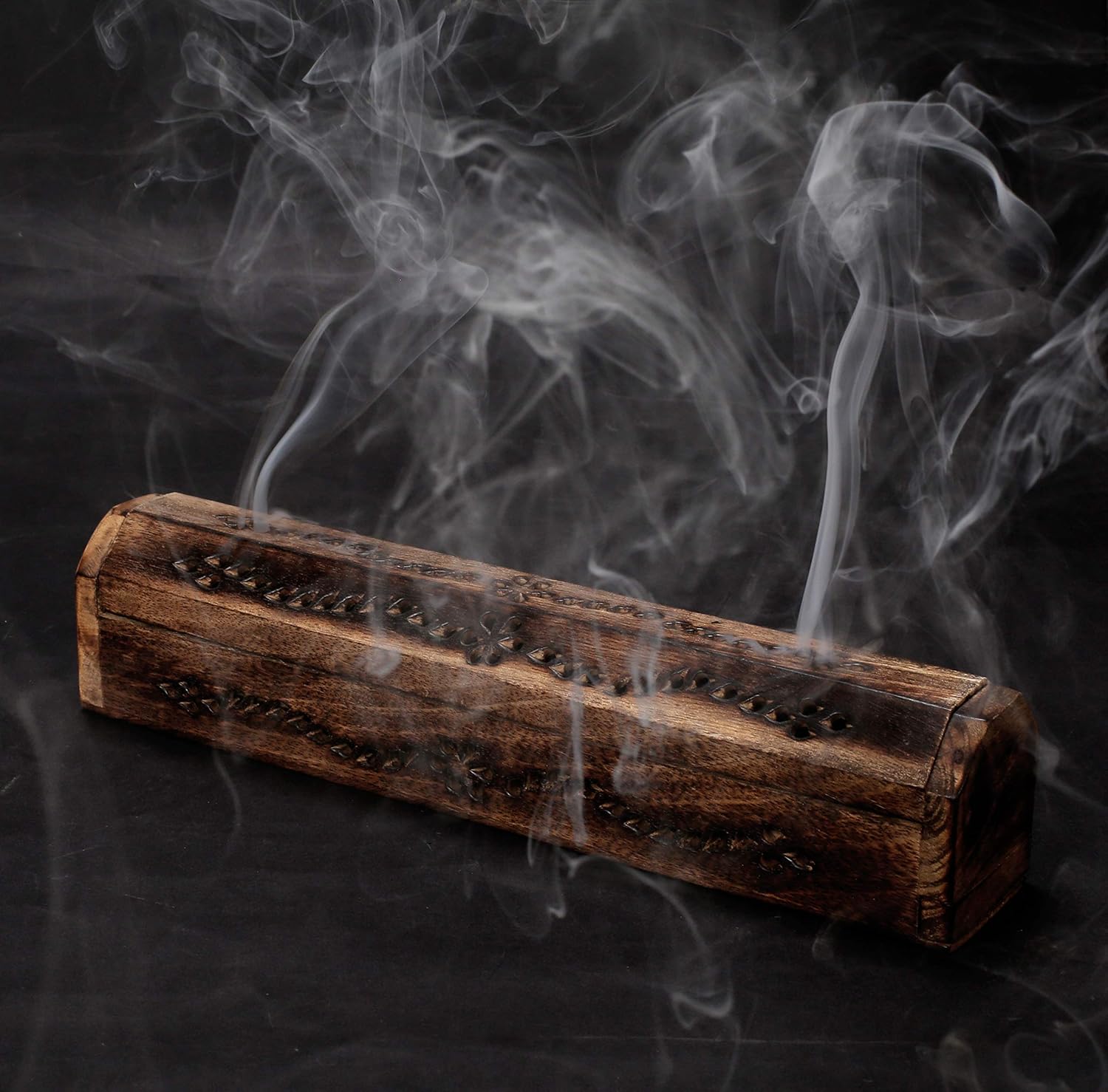 Light Pro 12 Inch Antique Natural Incense Holder