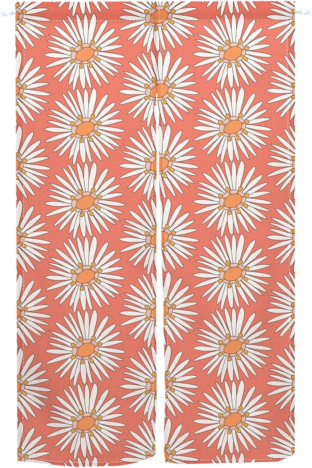 Japanese Noren Door Curtain 34x60 Pink Flower Petals