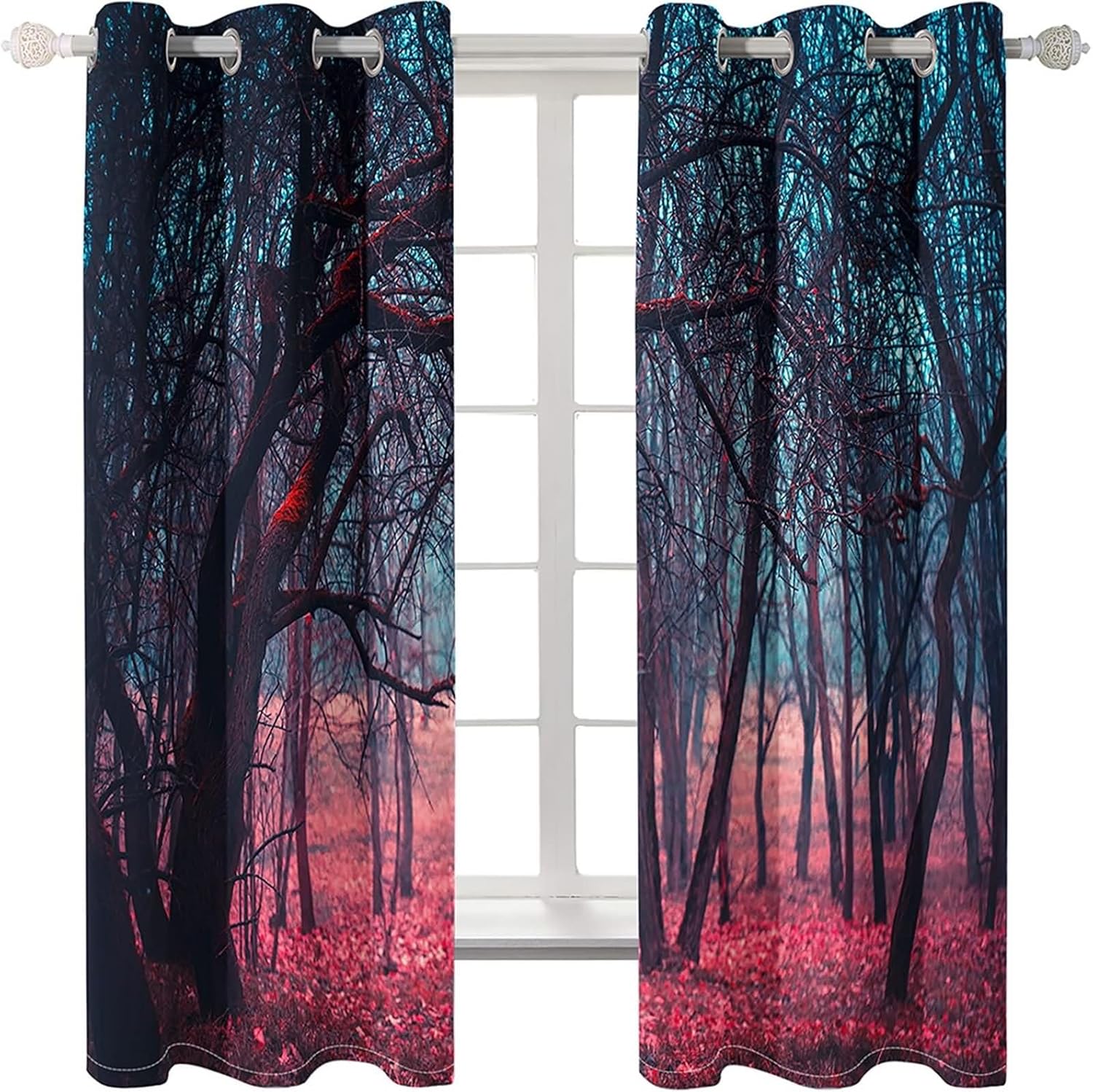 Homxi Blackout Curtains 2 Panels Set 54W x 96H Inch
