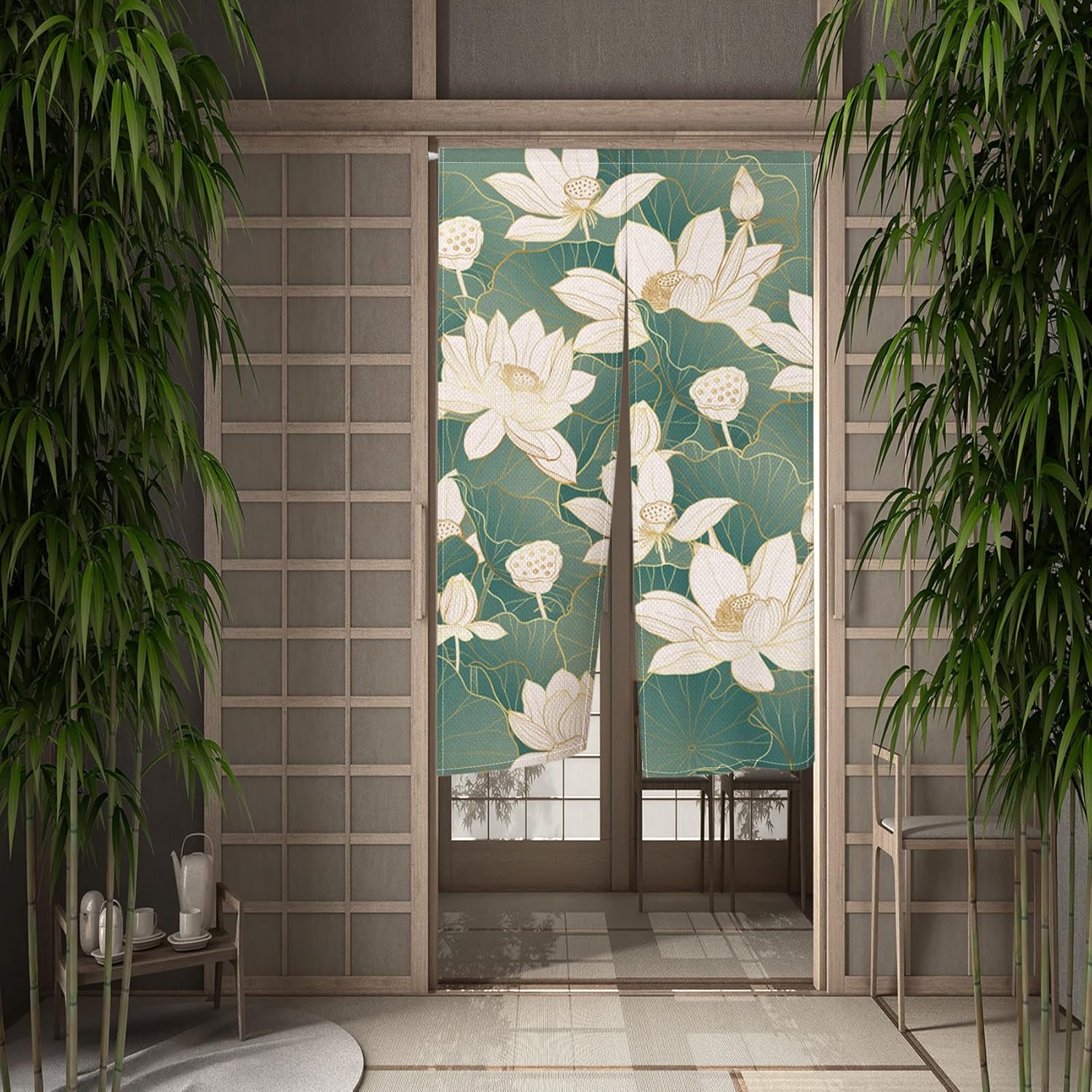 Japanese Noren Door Curtain 34 x 60 Privacy Divider