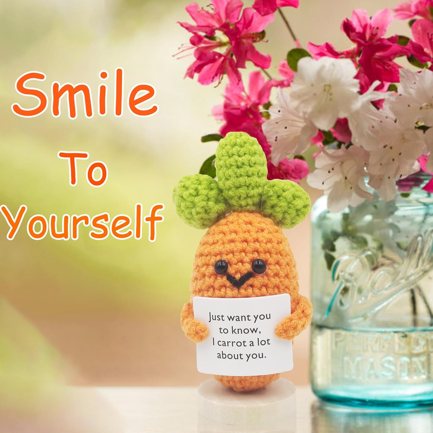 Handmade Mini Funny Emotional Support Pickle Figurine