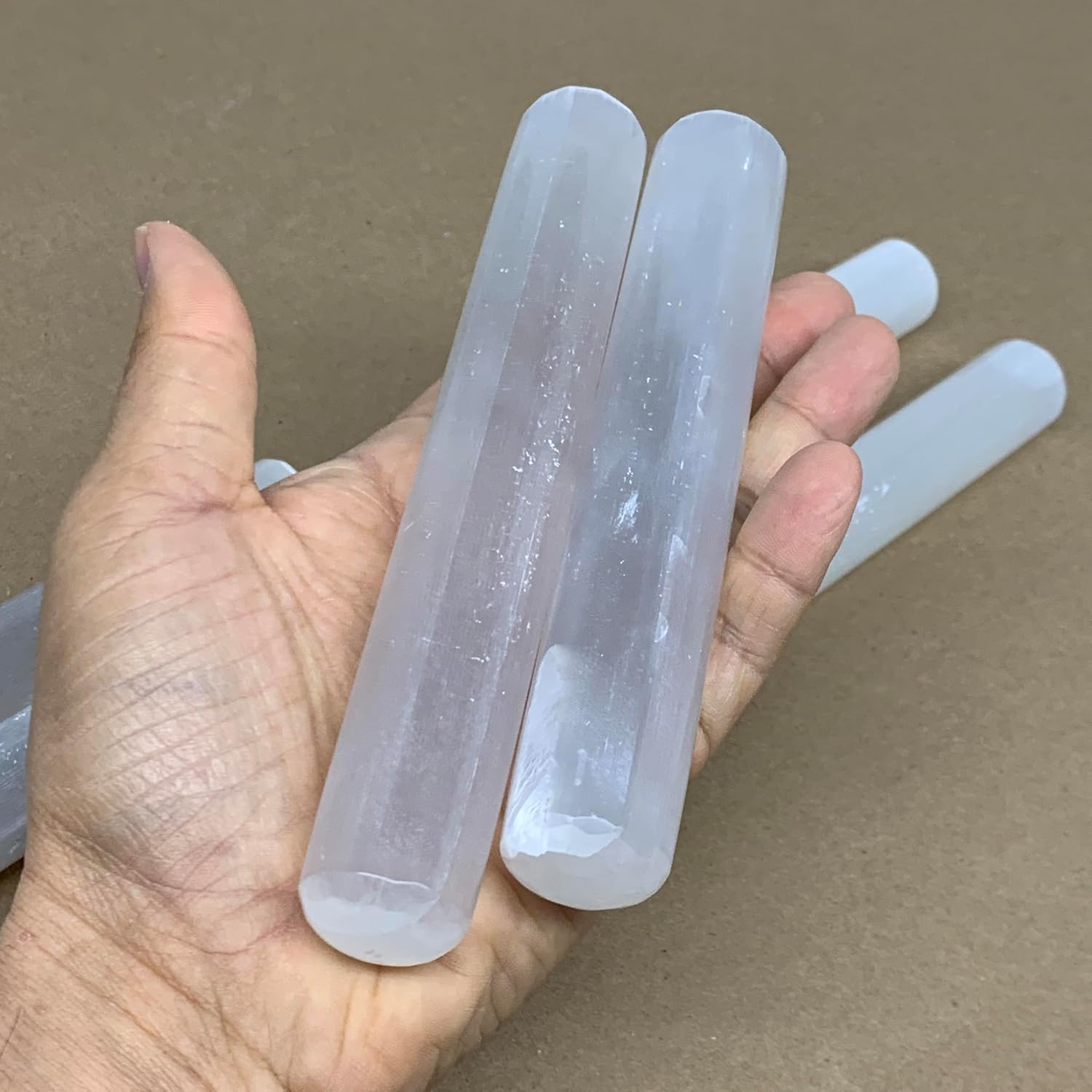 Selenite Crystal Wand for Meditation and Energy Healing 1