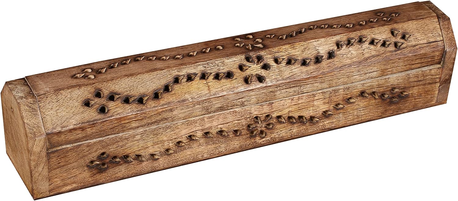 Light Pro 12 Inch Antique Natural Incense Holder