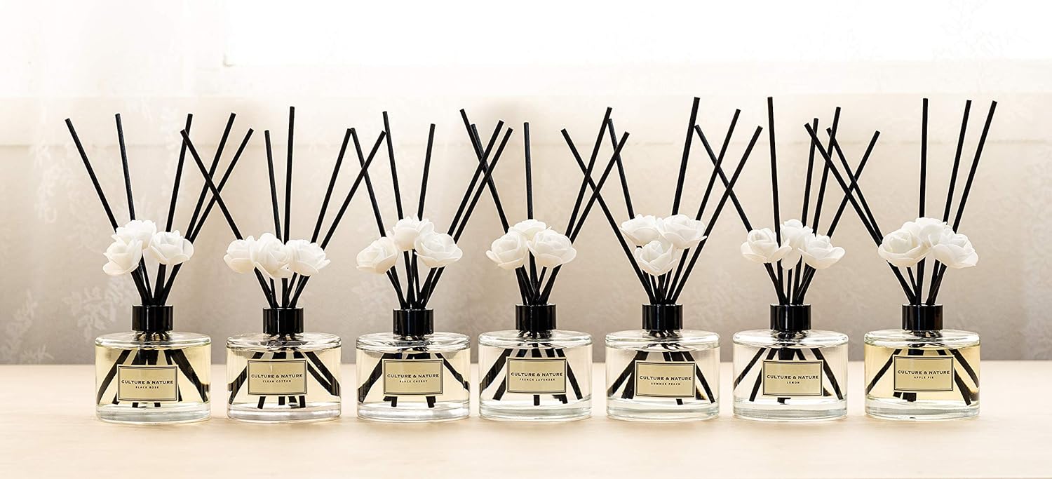 Culture Nature Reed Diffuser Set Vanilla Scented
