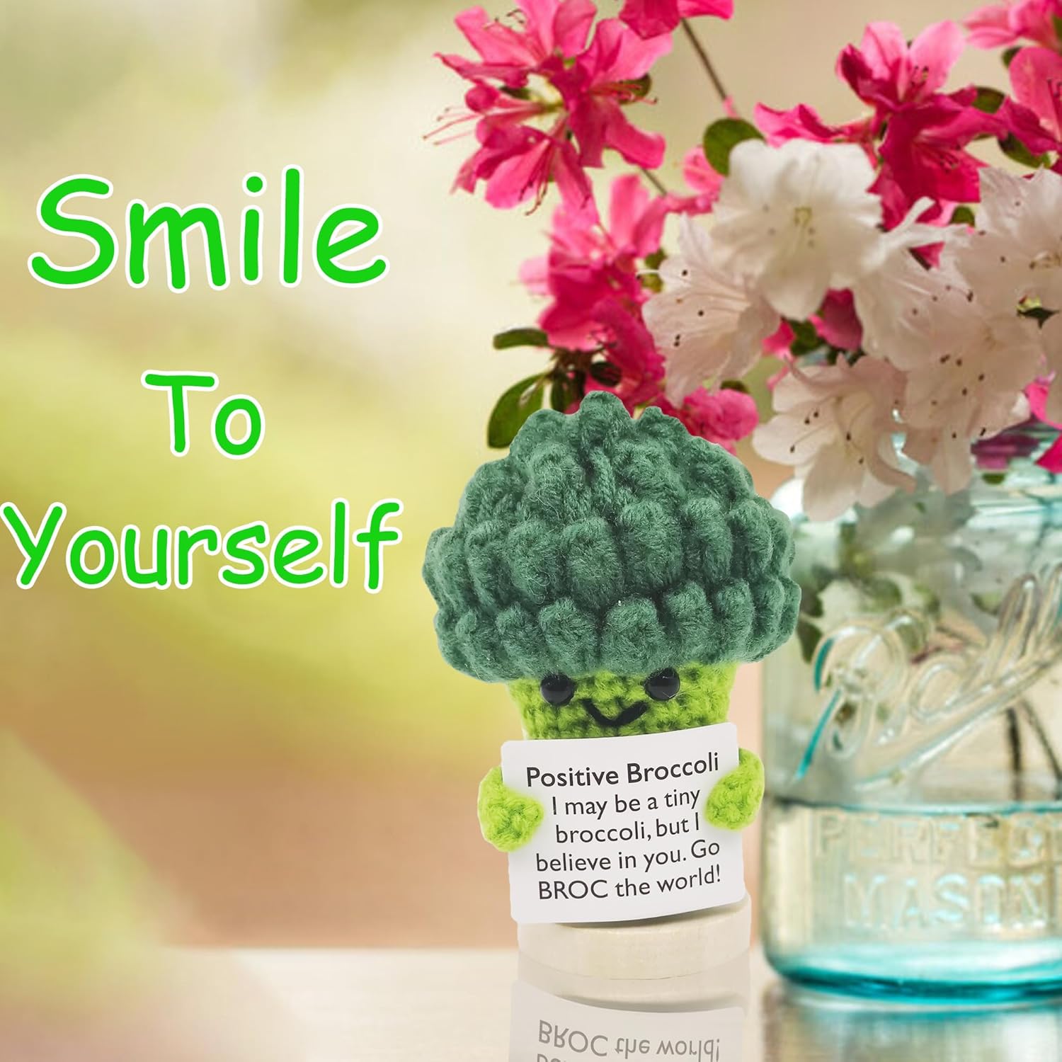 Handmade Mini Funny Emotional Support Pickle Ornament 1