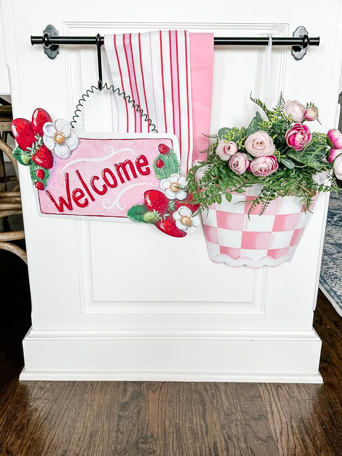 The Round Top Collection Strawberry Hanging Ornament