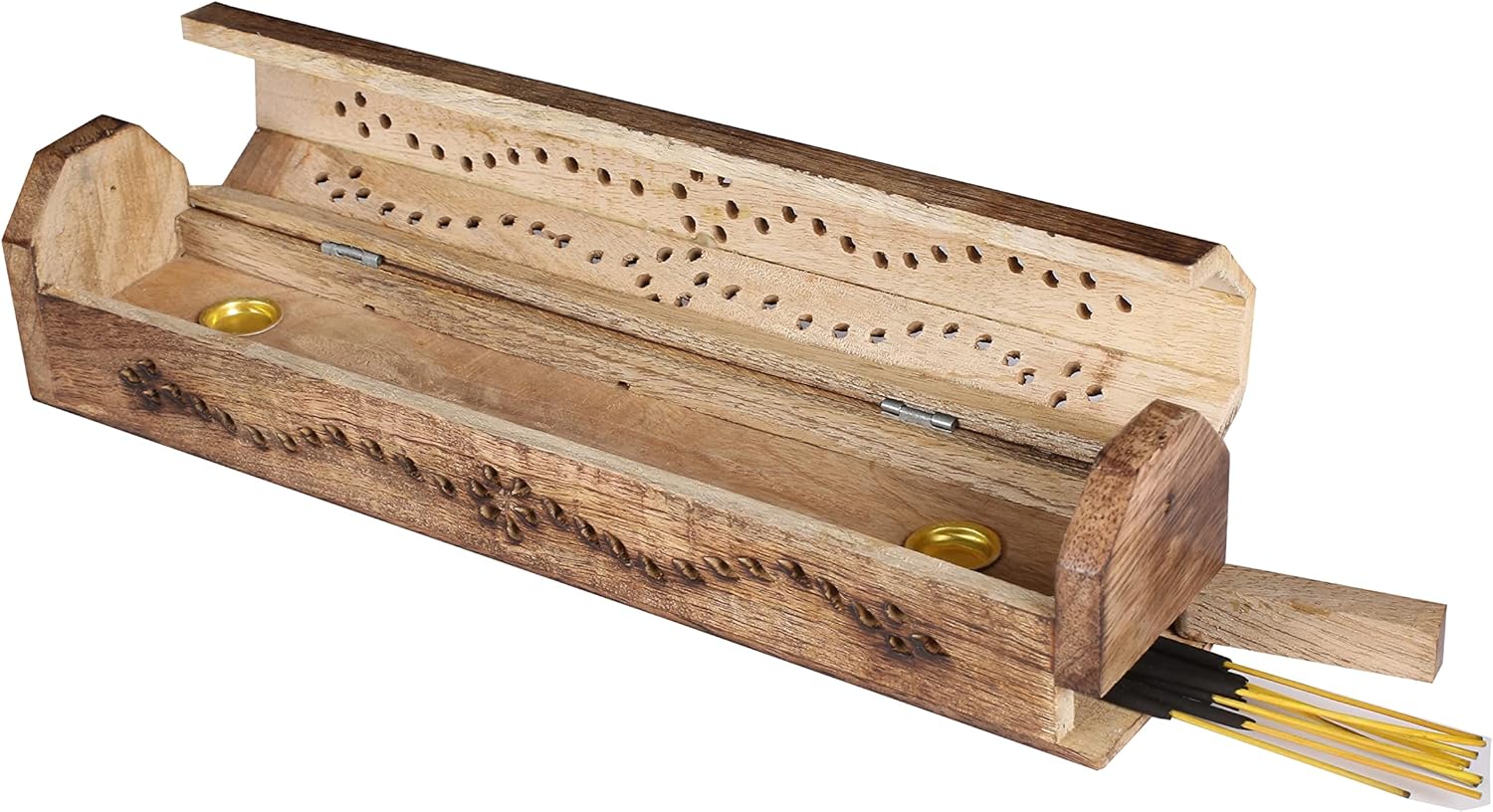 Light Pro 12 Inch Antique Natural Incense Holder