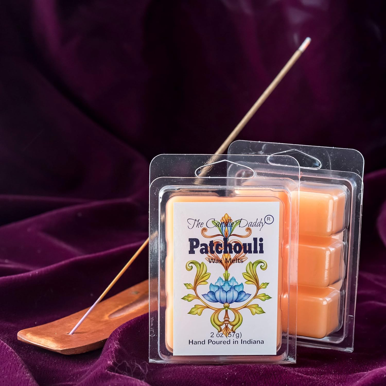 The Candle Daddy Patchouli Melt - 2 Ounces 6 Cubes