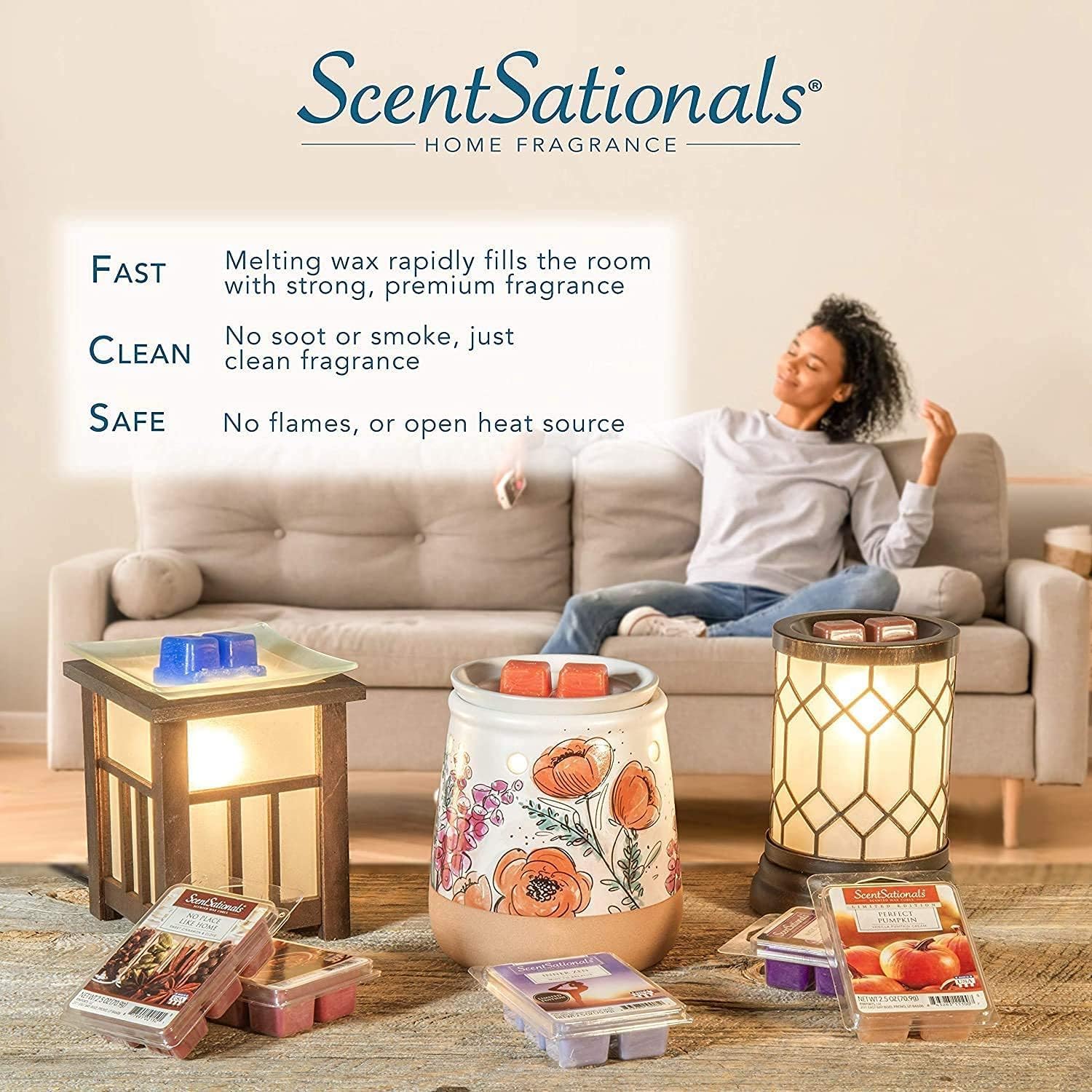 Scentsationals Wax Melts Magic Spell 10oz 24 Cubes