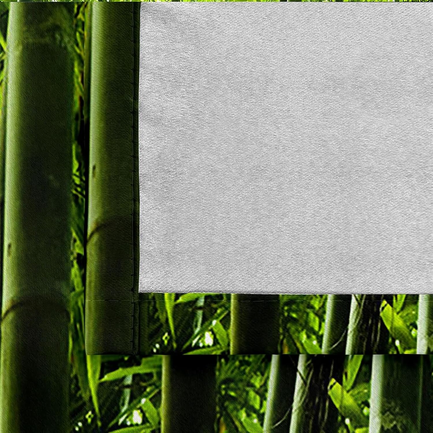Homxi Balcony Curtains Set of 2 Trees and Leaves Pattern