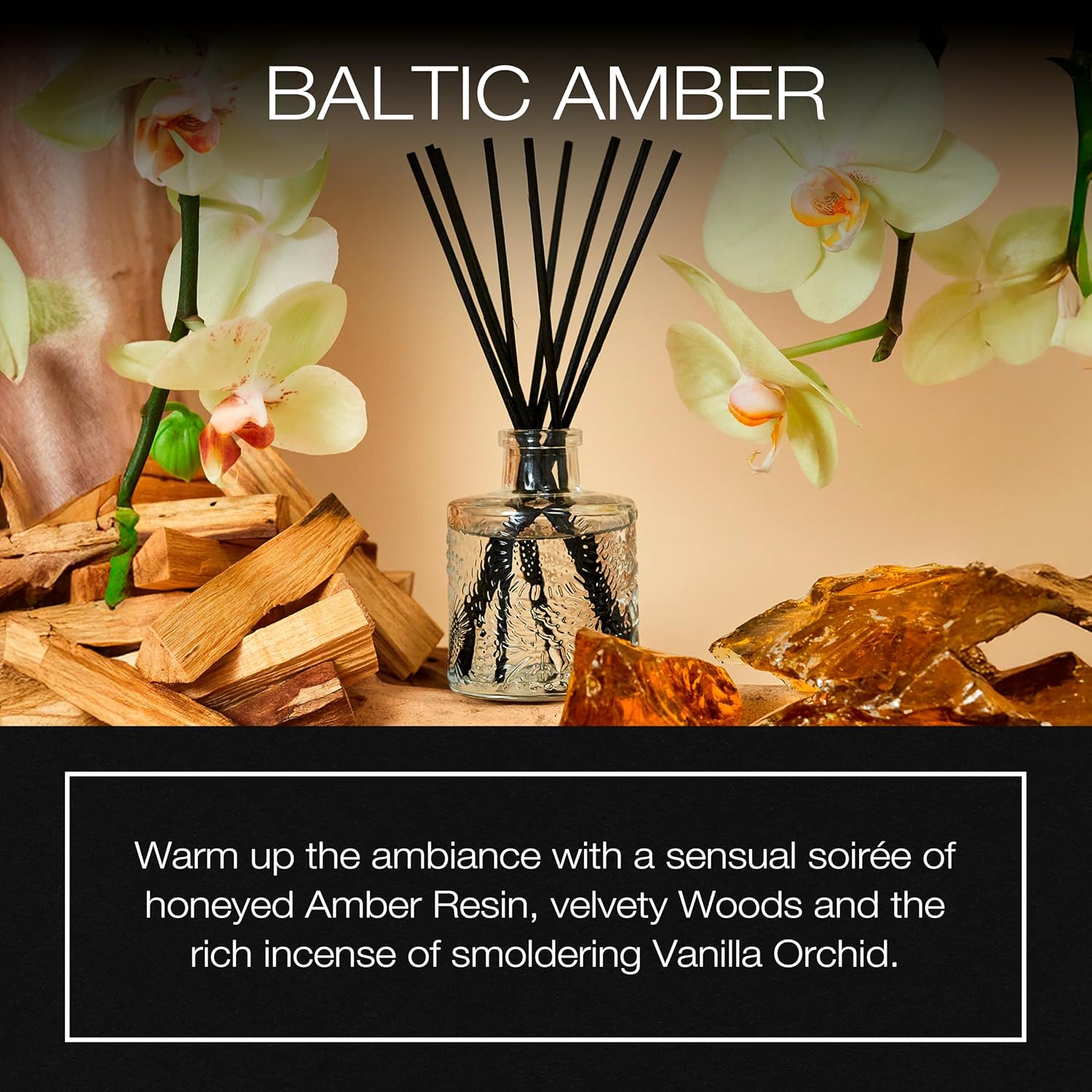 Voluspa Baltic Amber Reed Diffuser 34 Oz