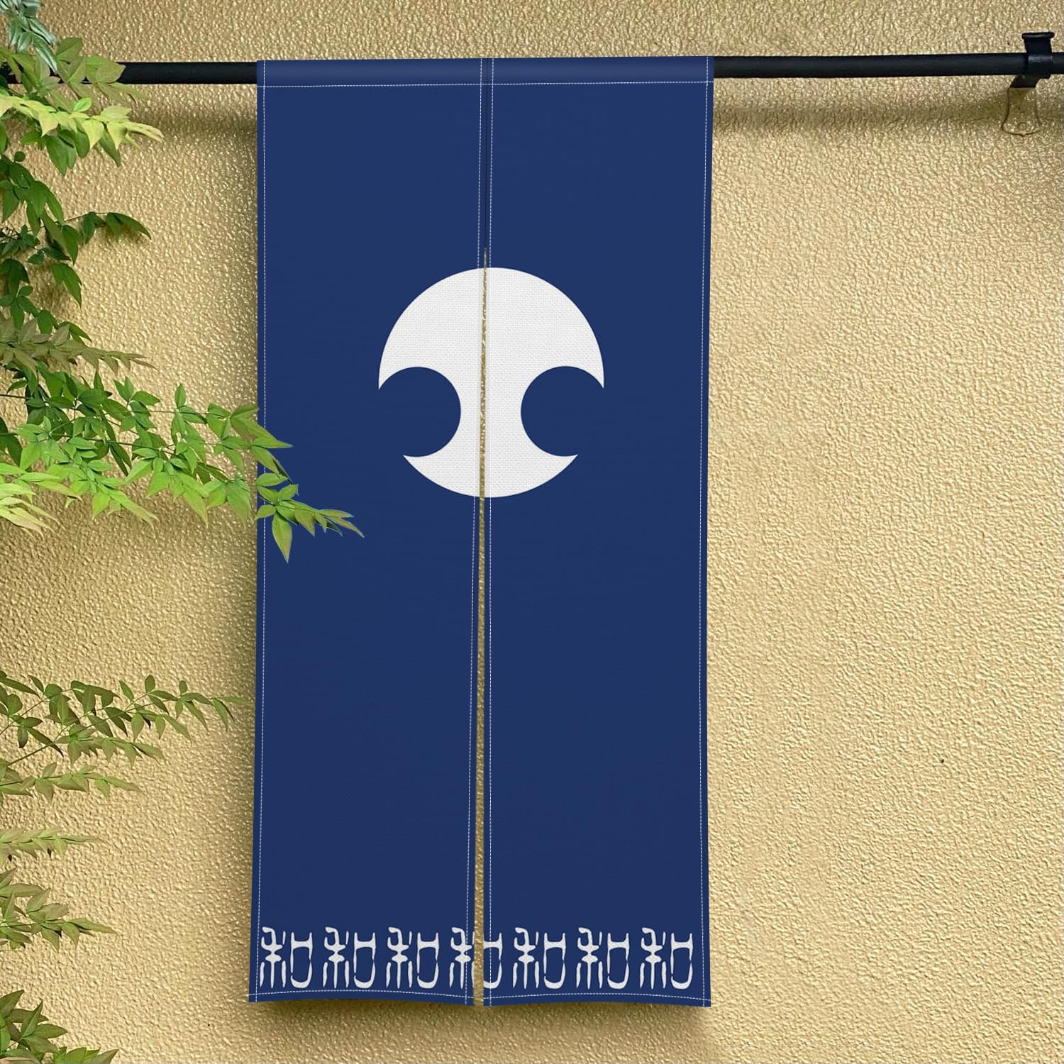 Traditional Japanese Noren Door Curtain 34x60 Inch 1
