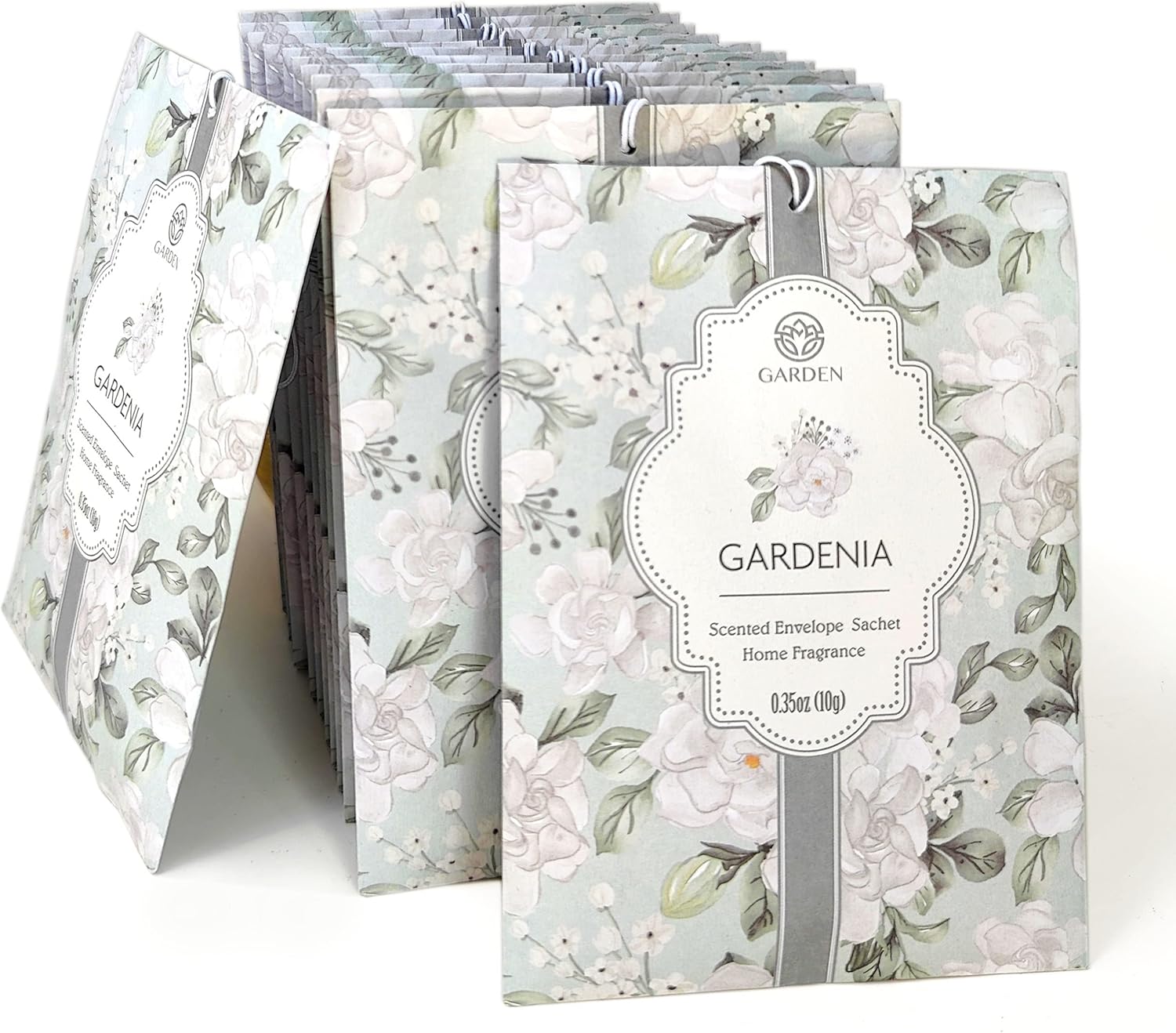 Gardenia Scented Sachets 12 Pack Fresh Home Fragrance