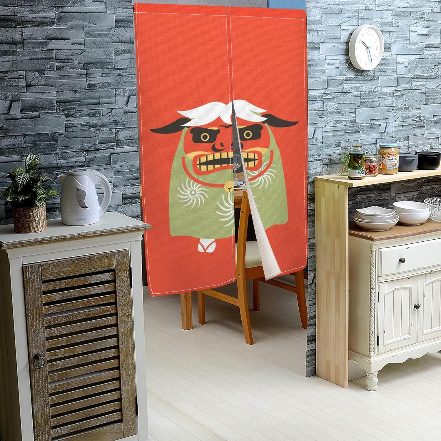 Traditional Japanese Noren Door Curtain 34x48 Inch