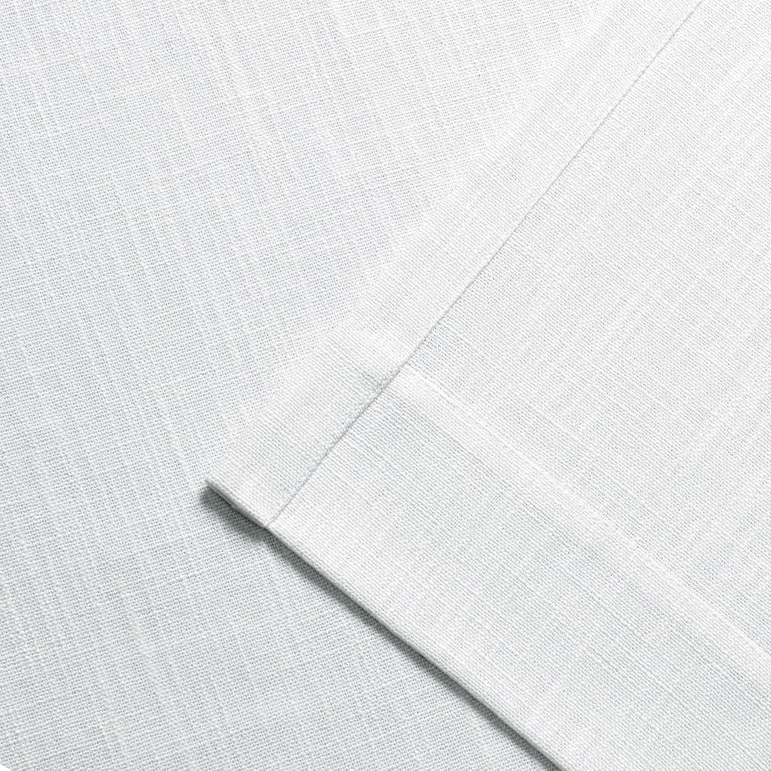 Central Park White Curtain Panel 100x95 Extra Wide