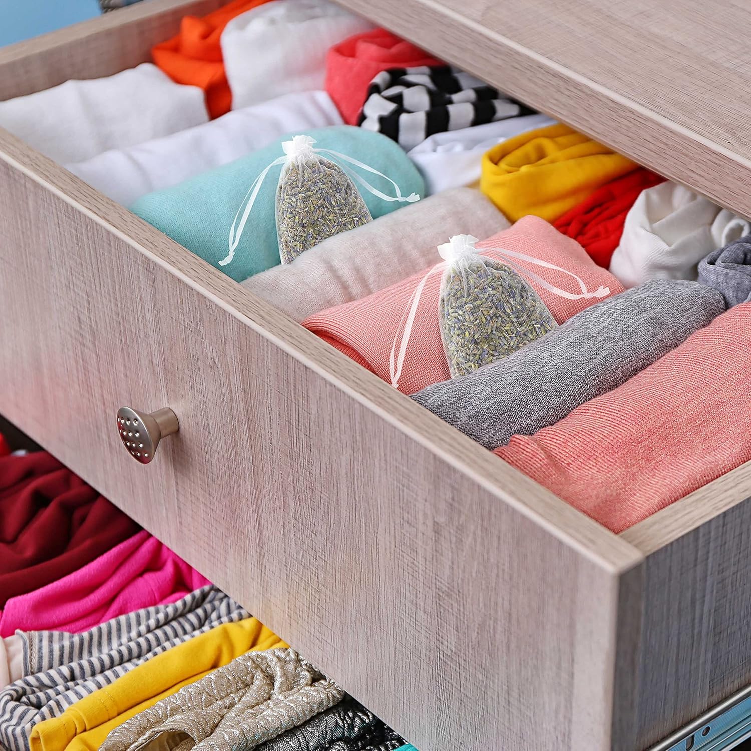 French Lavender Sachets Set of 24 for Closets and Drawers