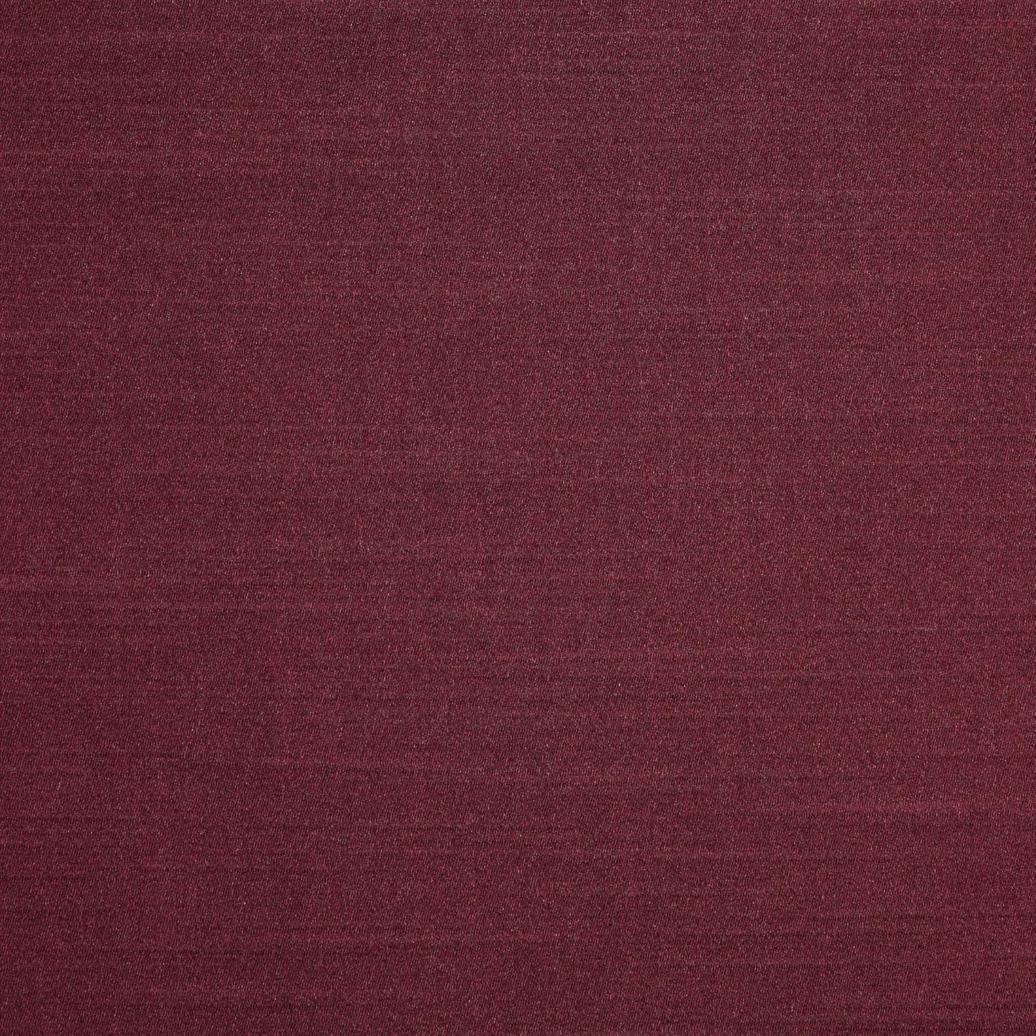 Elegant Burgundy Pleat Curtain Panel with Tieback
