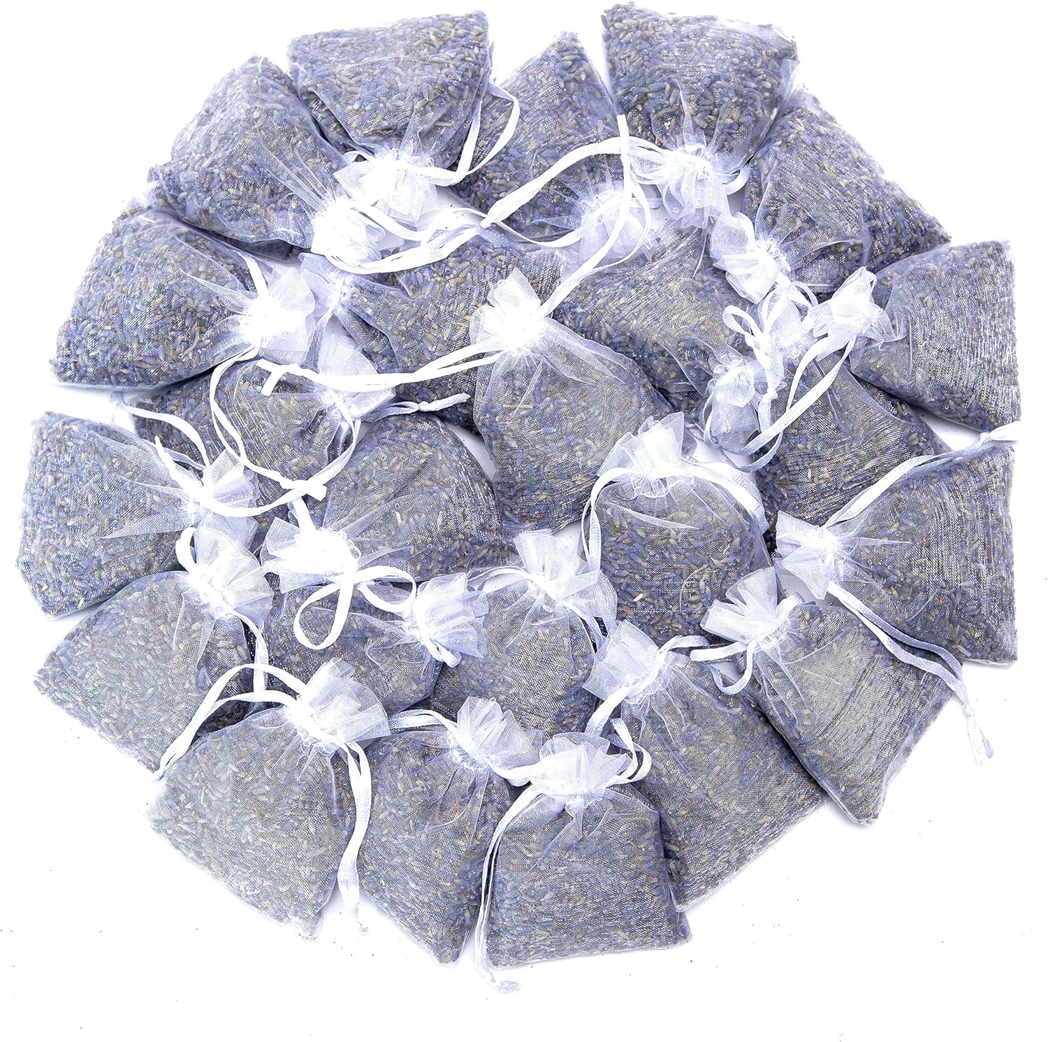 French Lavender Sachets Set of 24 for Closets and Drawers